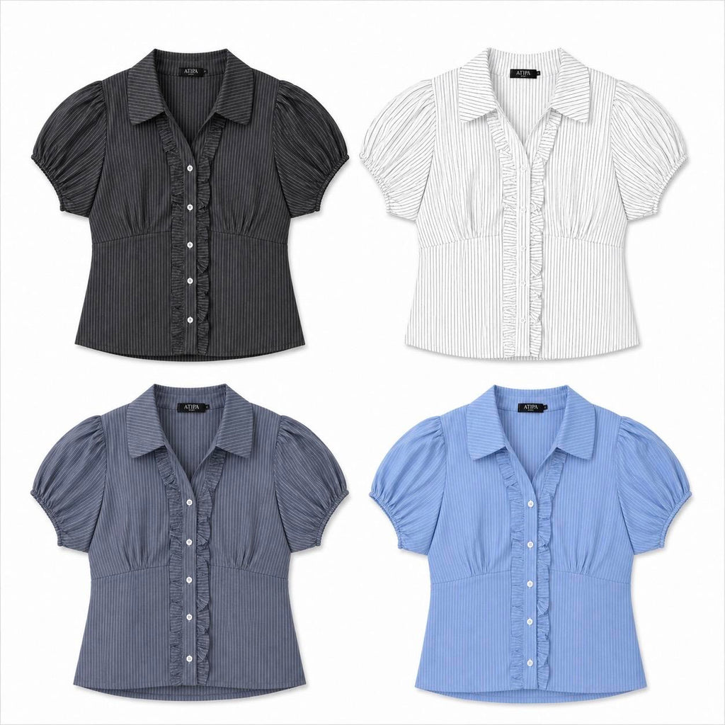 ATIPA - Gemma Ruffle Top