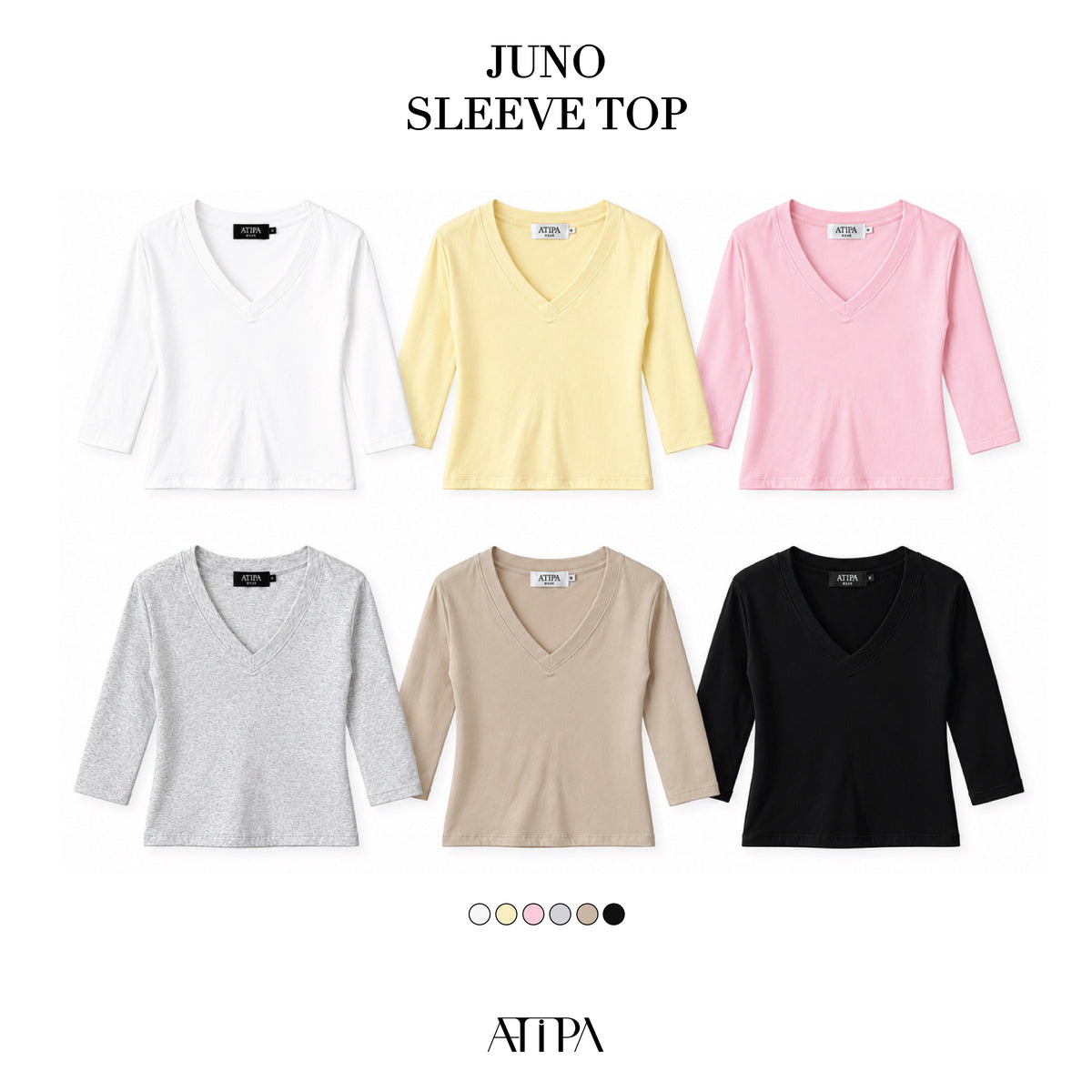 ATIPA - Juno Sleeve Top