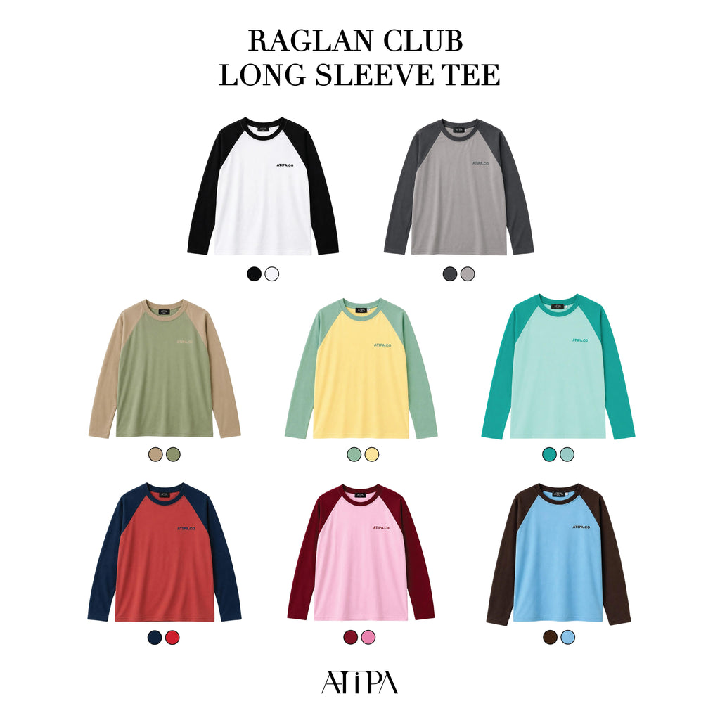 ATIPA - Raglan Club Longsleeve Tee