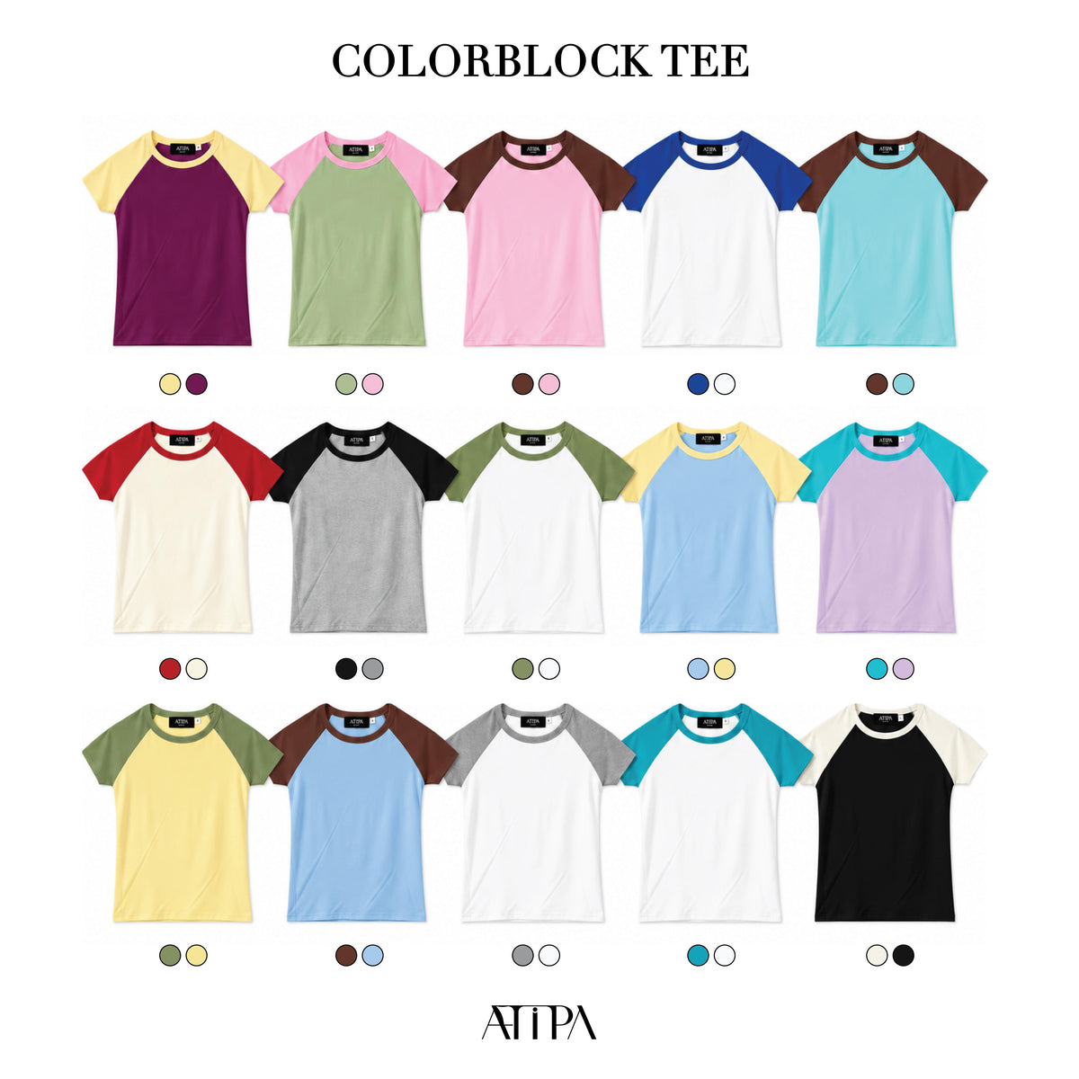 ATIPA - Colorblock Tee