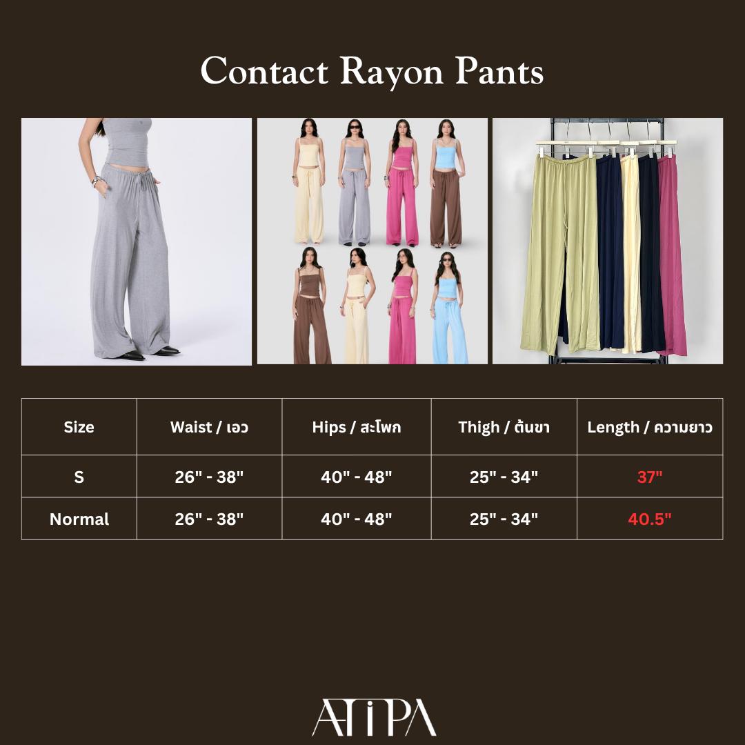 ATIPA - Contact Rayon Pants