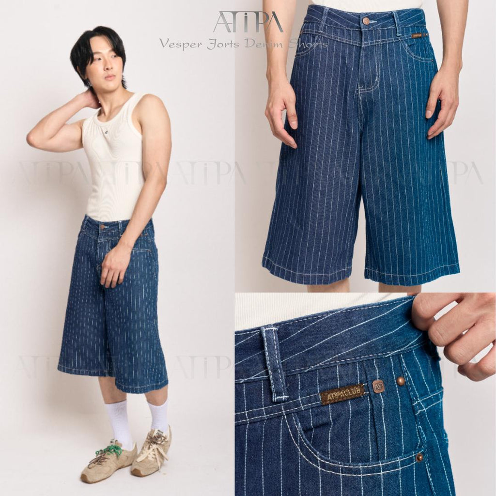 ATIPA - Vesper Jorts Denim Shorts