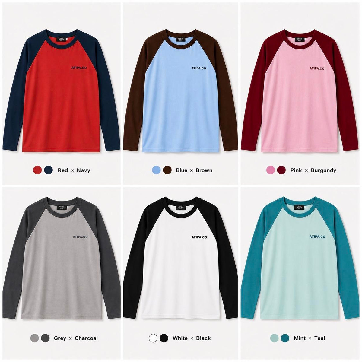 ATIPA - Raglan Club Longsleeve Tee