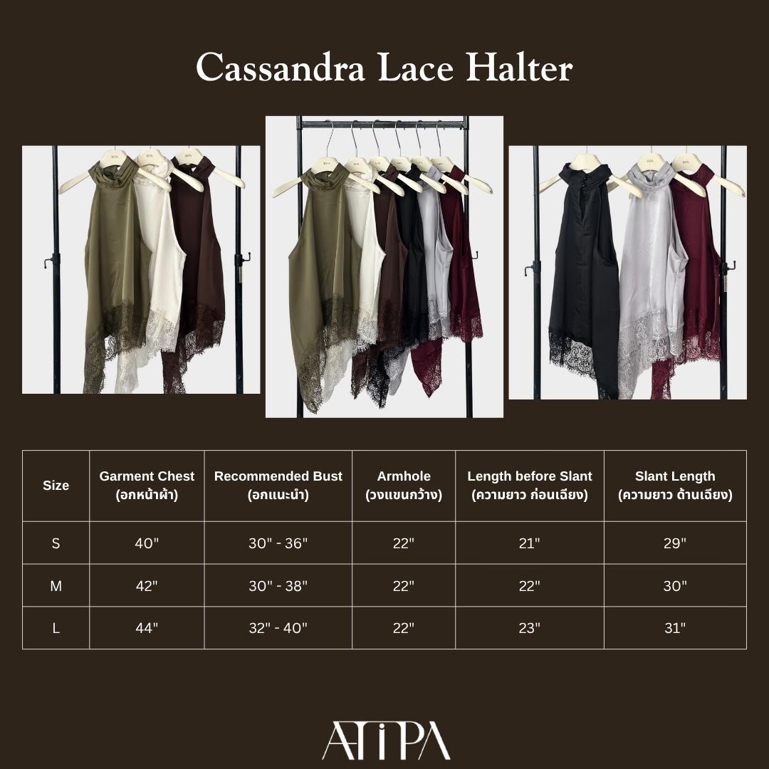 ATIPA - Cassandra Lace Halter