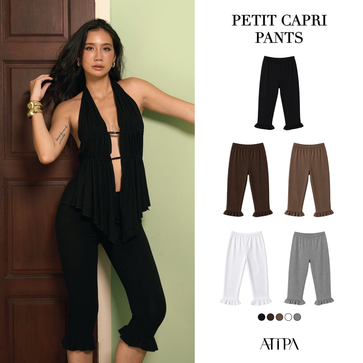 ATIPA - Petit Capri Pants