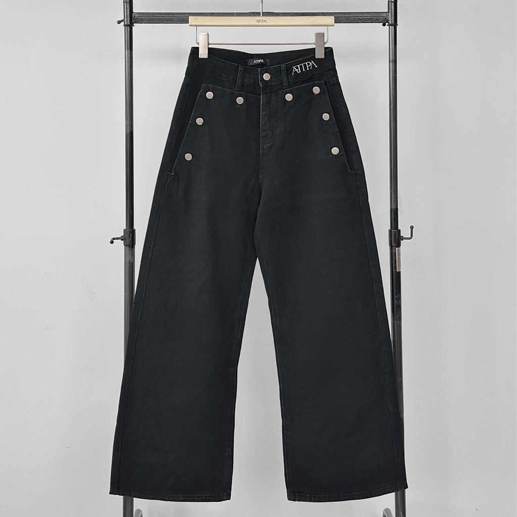 ATIPA - Rivets Studded Jeans