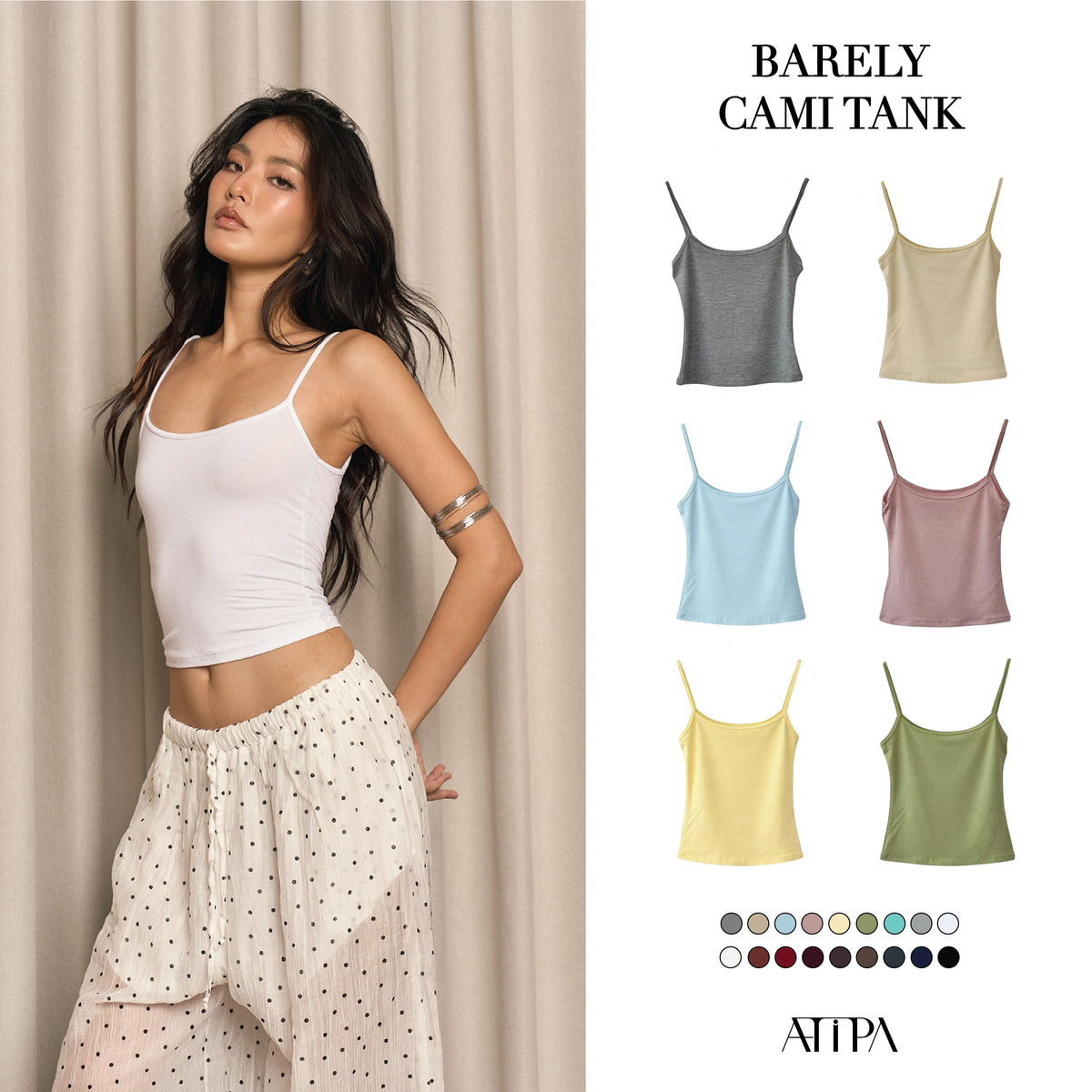 ATIPA - Barely Cami Tank