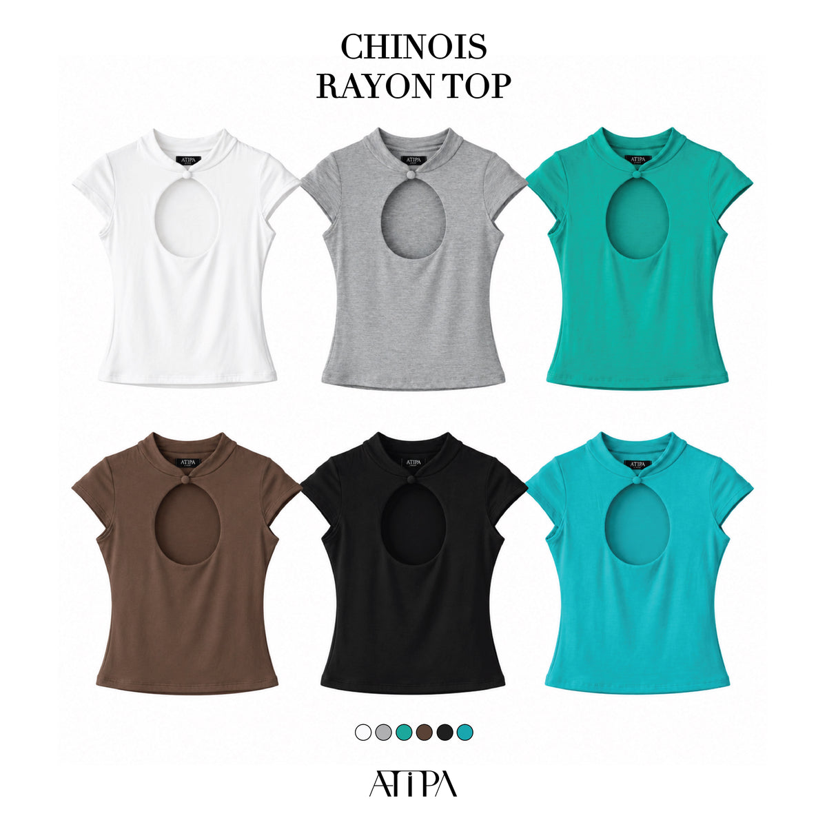ATIPA - Chinois Rayon Top