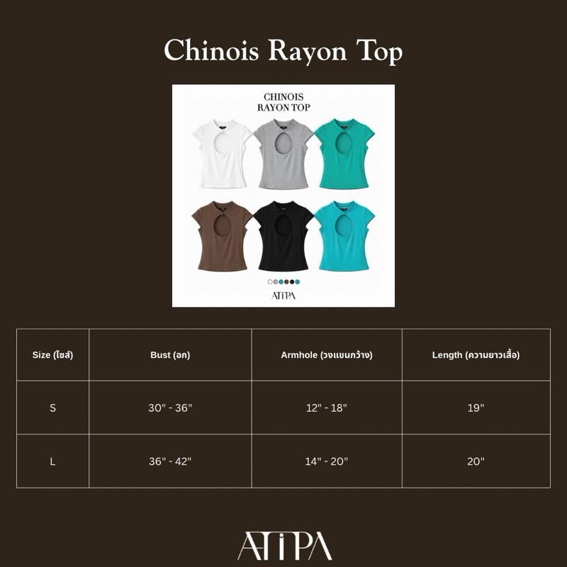 ATIPA - Chinois Rayon Top
