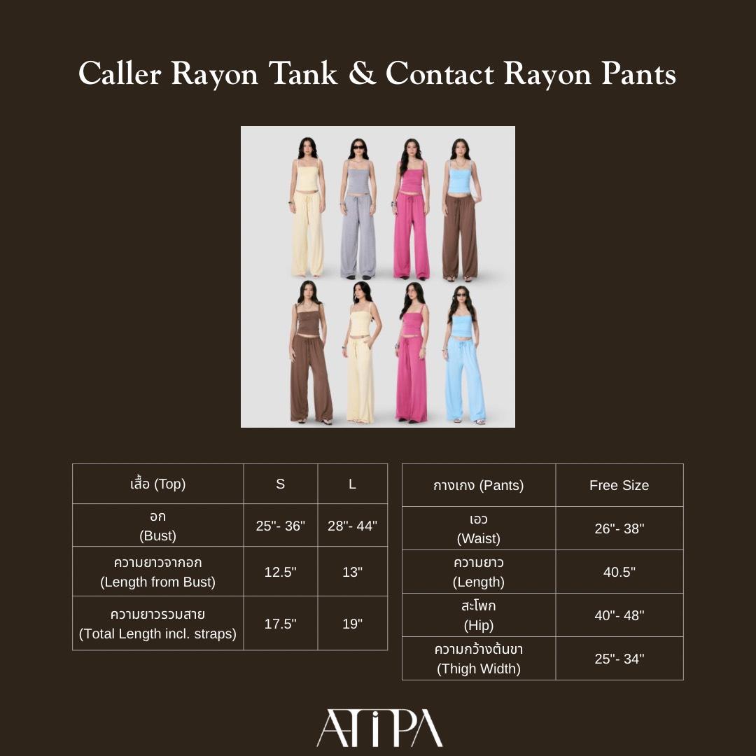 ATIPA - Caller Rayon Tank